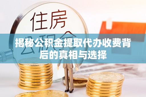 横峰揭秘公积金提取代办收费背后的真相与选择
