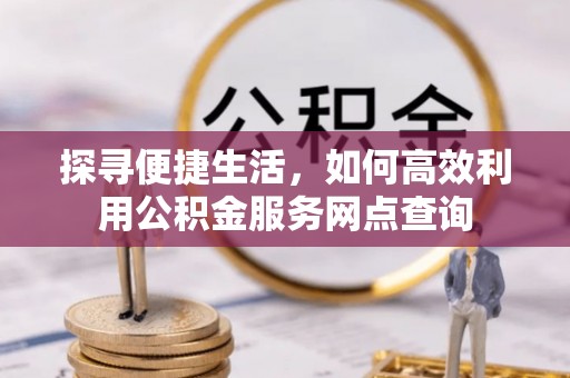 横峰探寻便捷生活，如何高效利用公积金服务网点查询