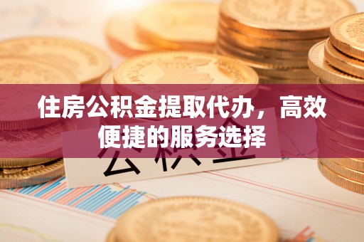 横峰住房公积金提取代办，高效便捷的服务选择