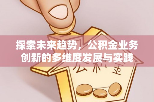 横峰探索未来趋势，公积金业务创新的多维度发展与实践
