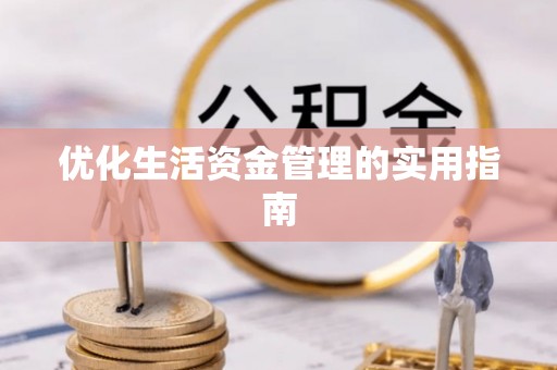 横峰优化生活资金管理的实用指南