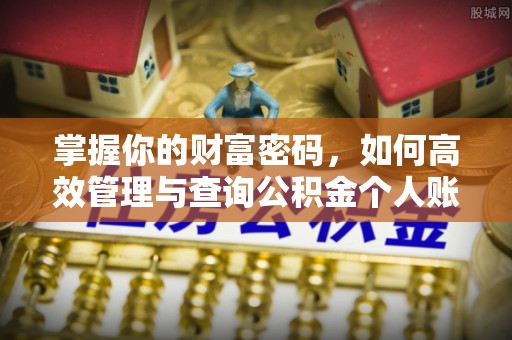 横峰掌握你的财富密码，如何高效管理与查询公积金个人账户信息