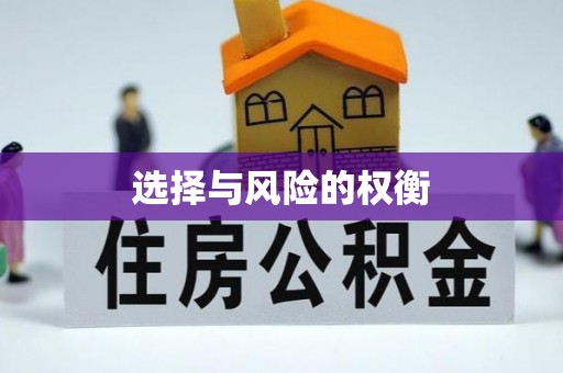 横峰选择与风险的权衡