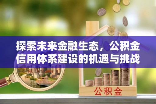 横峰探索未来金融生态，公积金信用体系建设的机遇与挑战