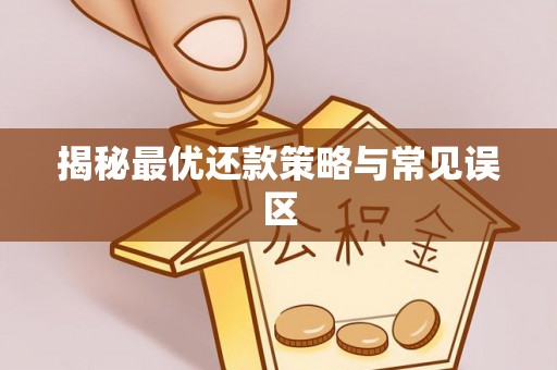 横峰揭秘最优还款策略与常见误区